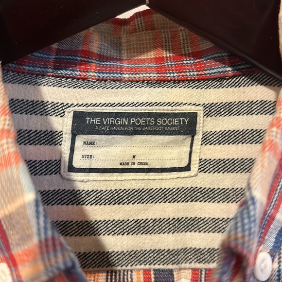 Plaid button down - Picture 3 of 4